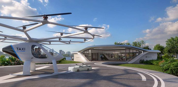 taxi bay Evtol