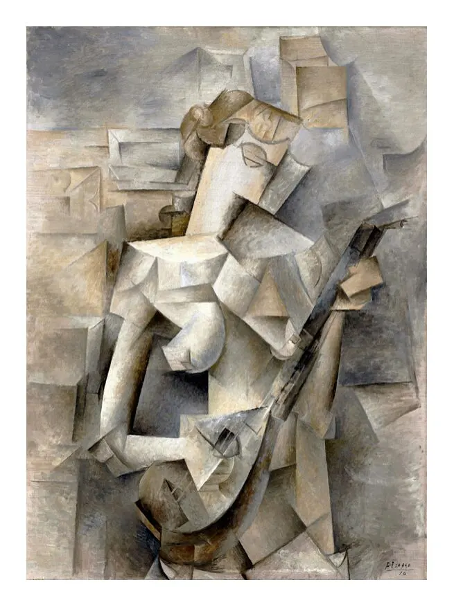 Girl with a Mandolin - Pablo Picasso