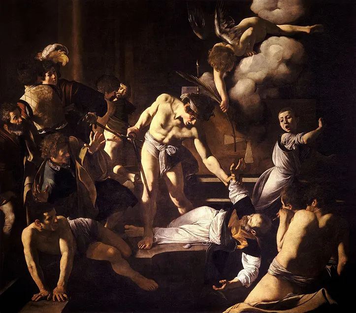 The Martyrdom of Saint Matthew - Caravaggio