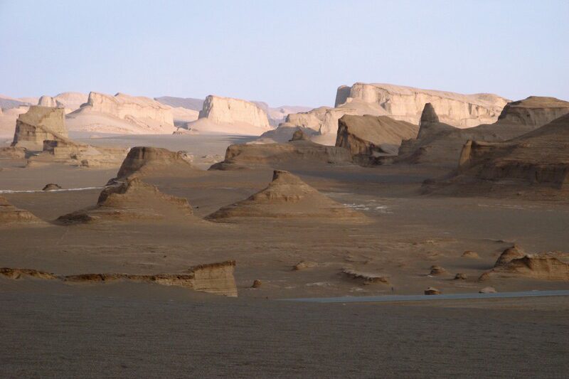 Sa mạc Lut ở Iran