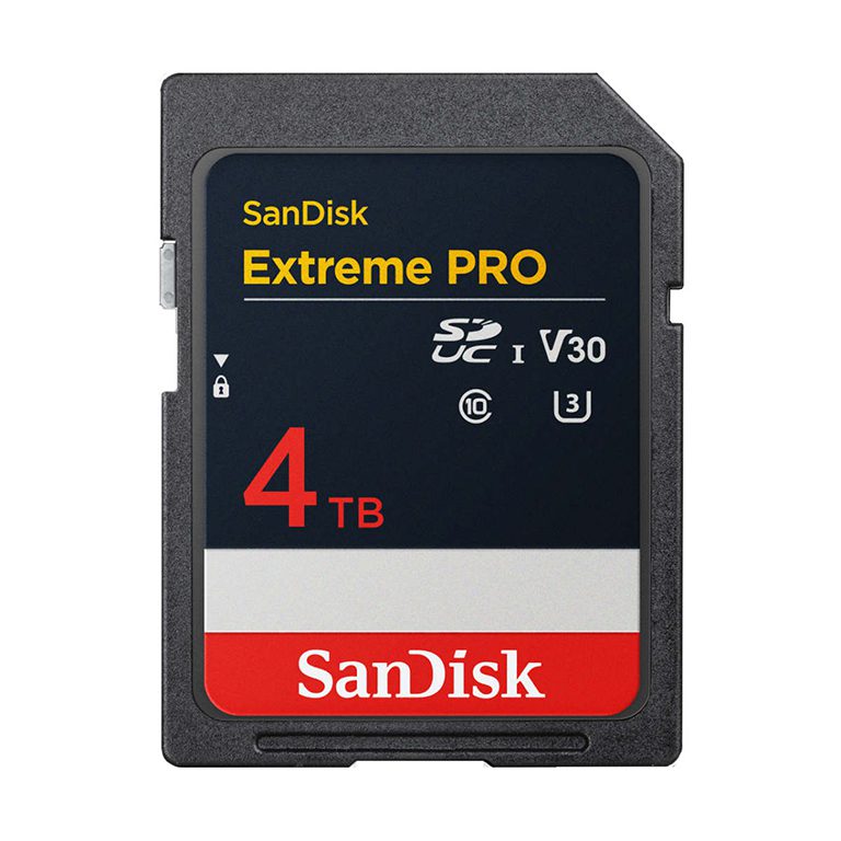 Thẻ SanDisk SD 4TB sắp bị thay thế bởi Thẻ SanDisk SD 8TB 