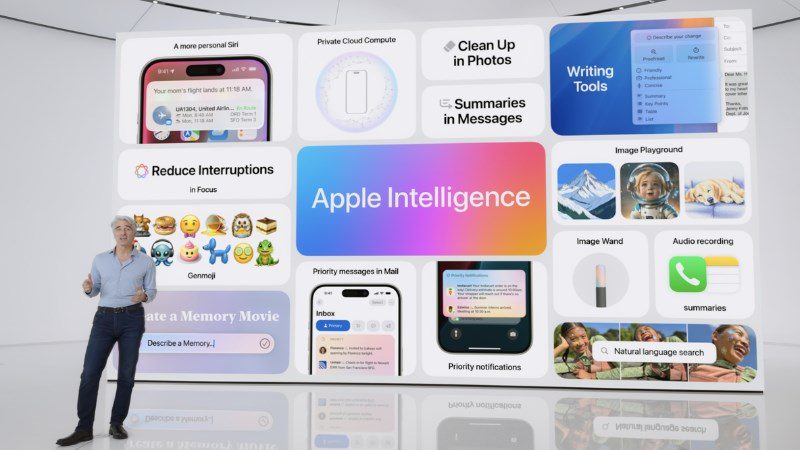 Apple Intelligence xuất hiện lần đầu trên iPhone